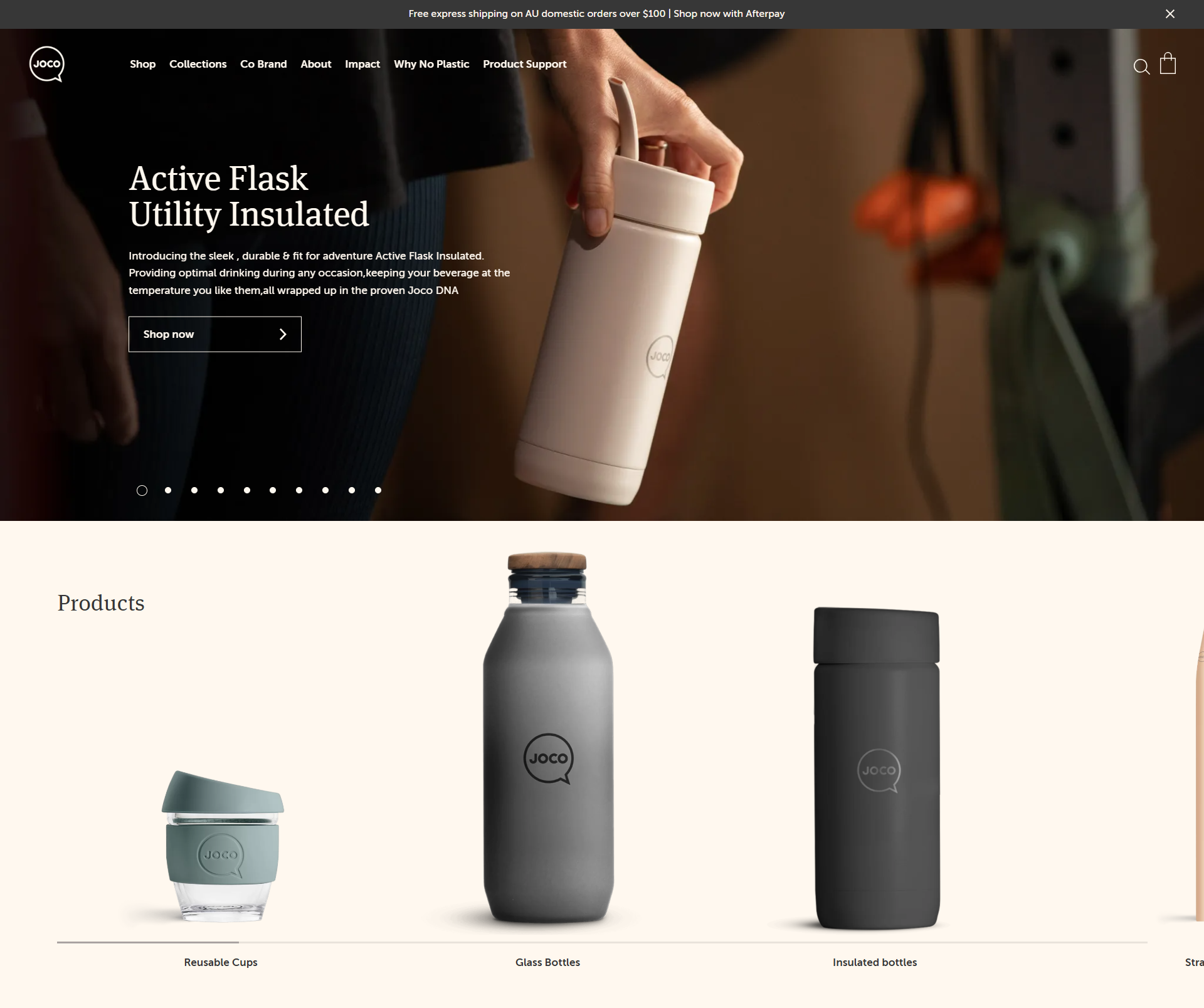 JOCO Cups WooCommerce Store